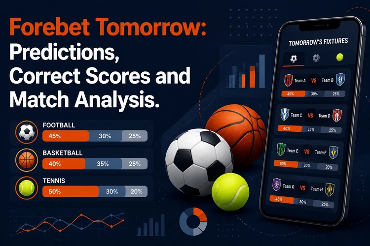 Forebet Tomorrow: Predictions, Correct Scores and Match Analysis